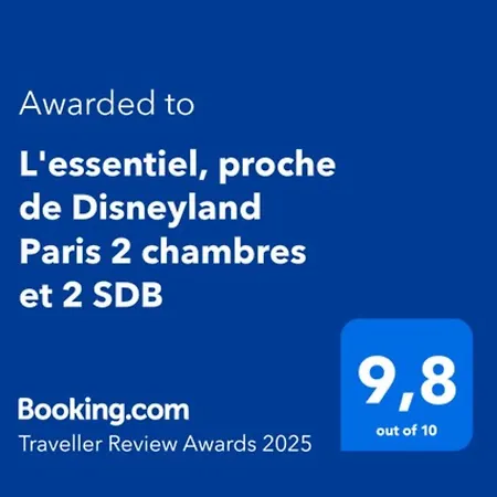 L'essentiel, Proche De Disneyland Paris 2 Et 2 Sdb בית נופש
